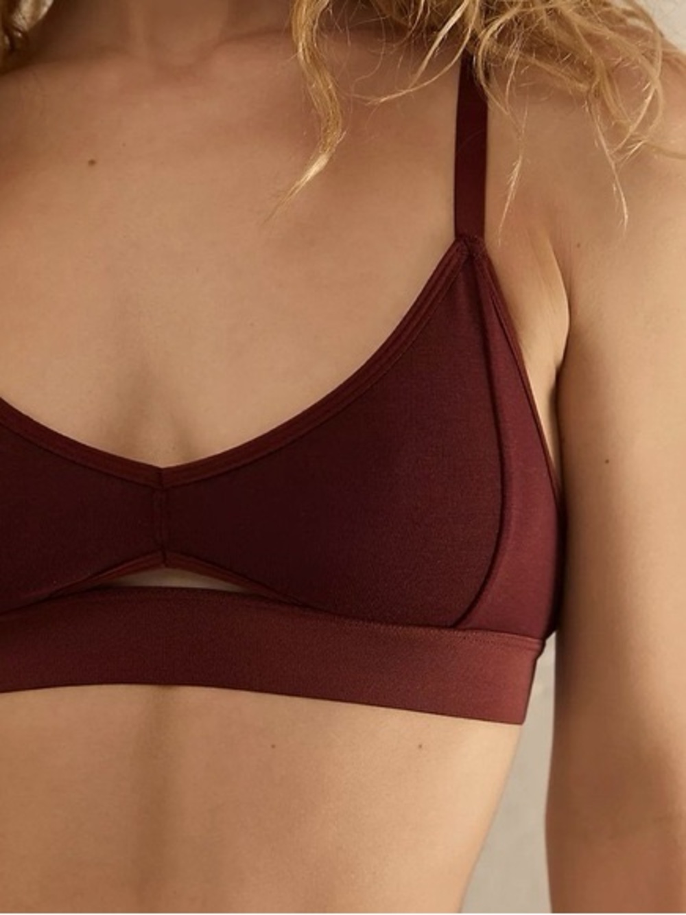 Richer Poorer - Women's Wireless Bralette - Plum